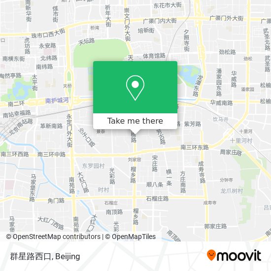 群星路西口 map