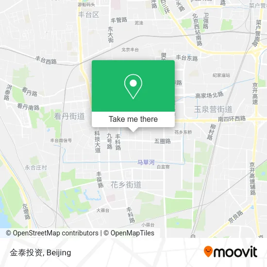 金泰投资 map