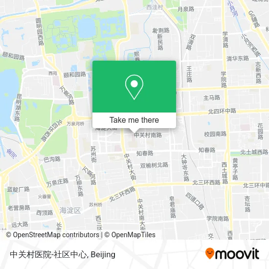 中关村医院-社区中心 map