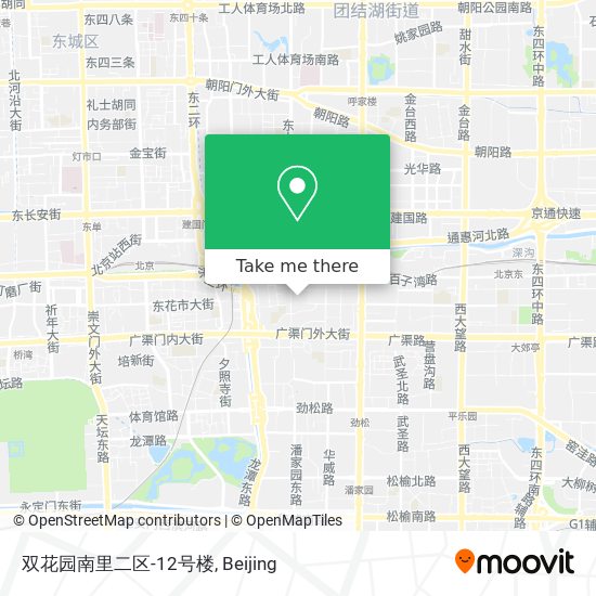 双花园南里二区-12号楼 map