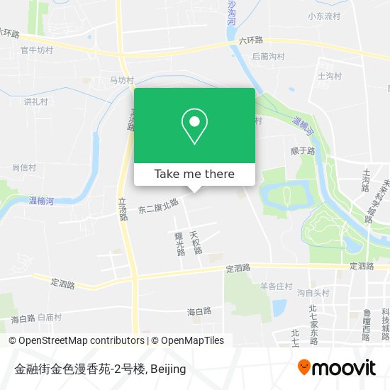 金融街金色漫香苑-2号楼 map