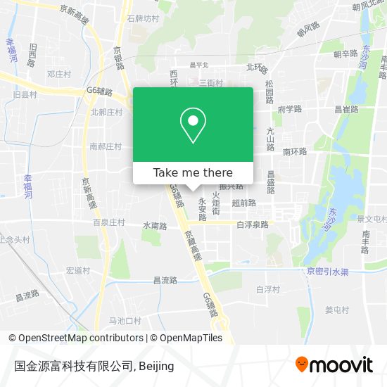 国金源富科技有限公司 map