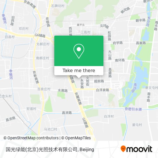 国光绿能(北京)光照技术有限公司 map