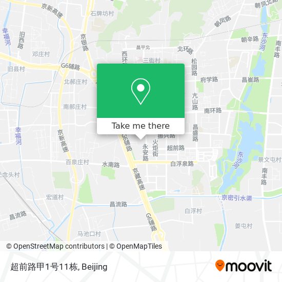 超前路甲1号11栋 map