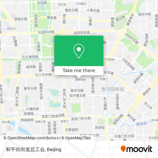 和平街街道总工会 map