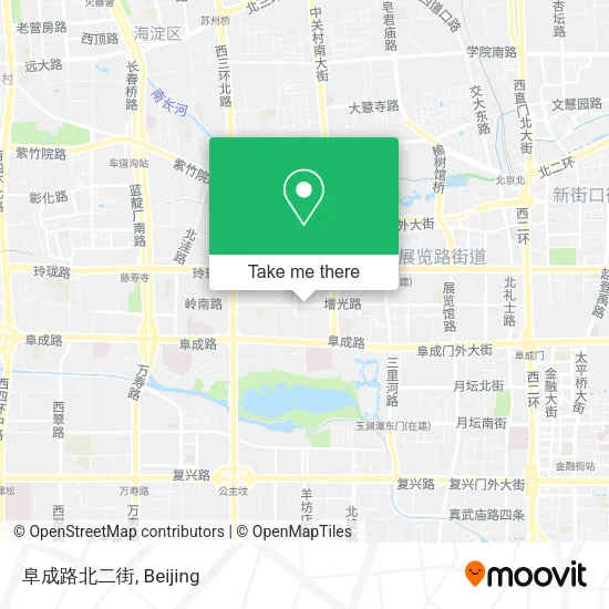 阜成路北二街 map
