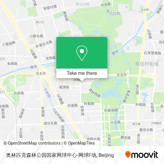 奥林匹克森林公园国家网球中心-网球F场 map