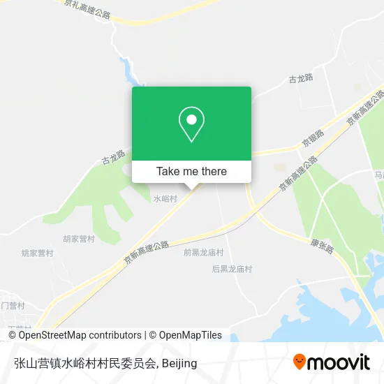 张山营镇水峪村村民委员会 map