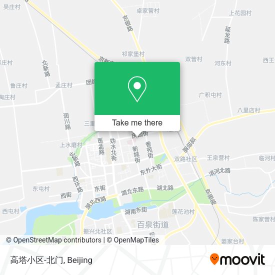高塔小区-北门 map