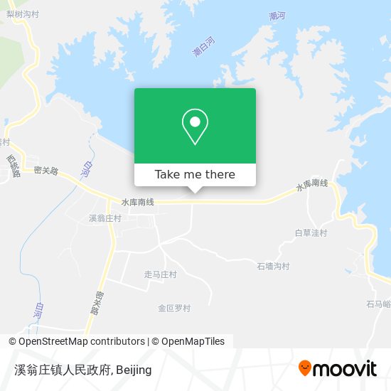 溪翁庄镇人民政府 map