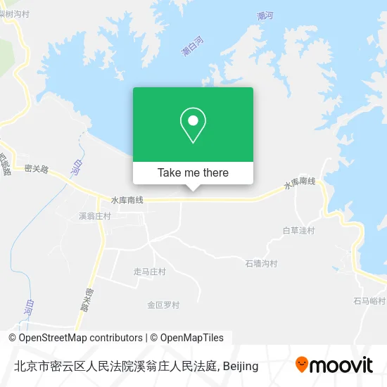 北京市密云区人民法院溪翁庄人民法庭 map