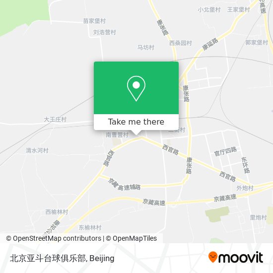 北京亚斗台球俱乐部 map