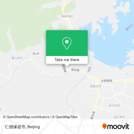 仁德缘超市 map