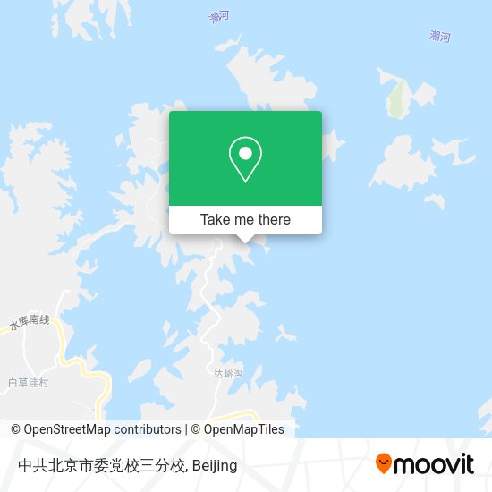 中共北京市委党校三分校 map