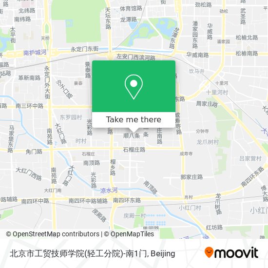 北京市工贸技师学院(轻工分院)-南1门 map