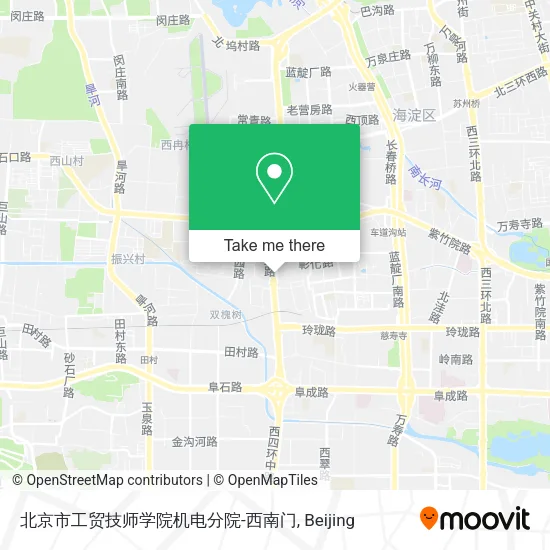北京市工贸技师学院机电分院-西南门 map