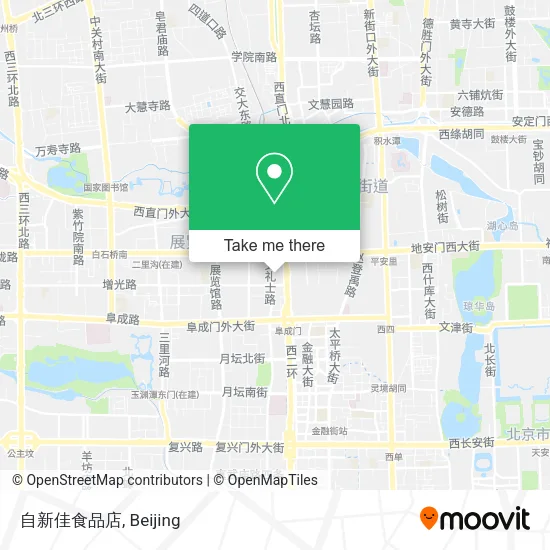 自新佳食品店 map