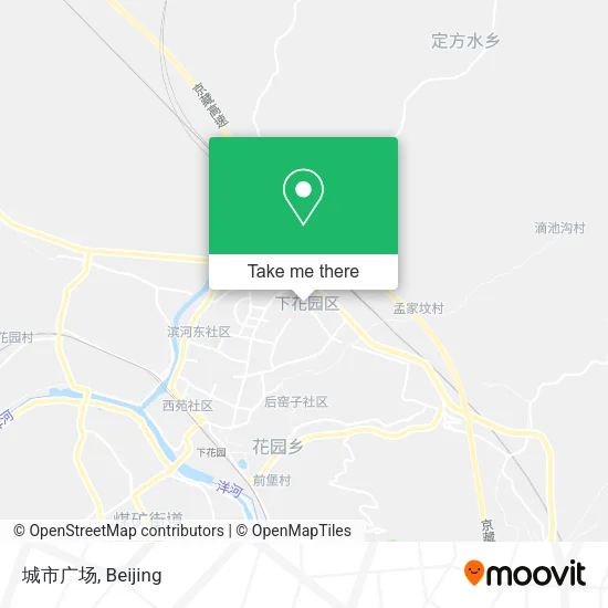 城市广场 map