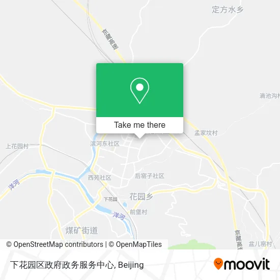 下花园区政府政务服务中心 map