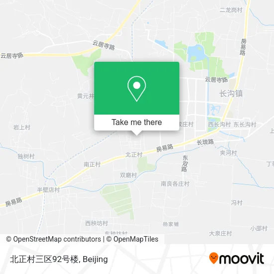 北正村三区92号楼 map