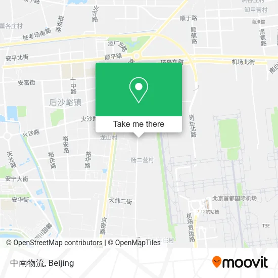 中南物流 map