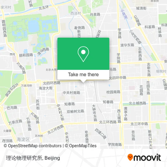 理论物理研究所 map