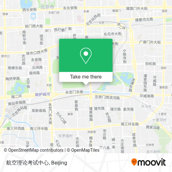 航空理论考试中心 map