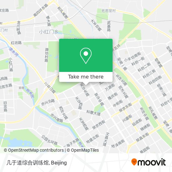 几于道综合训练馆 map