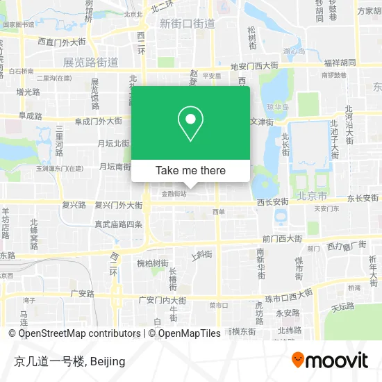 京几道一号楼 map