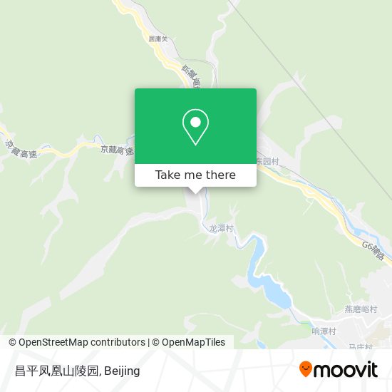 昌平凤凰山陵园 map