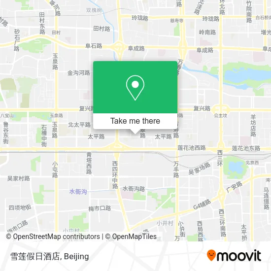 雪莲假日酒店 map