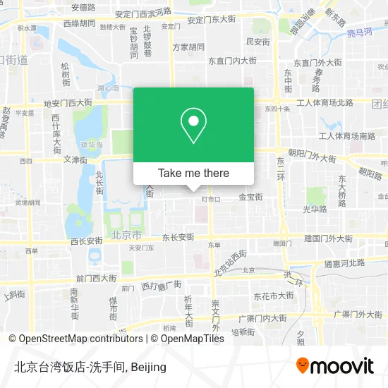 北京台湾饭店-洗手间 map