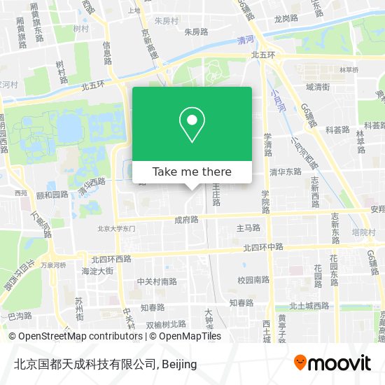 北京国都天成科技有限公司 map