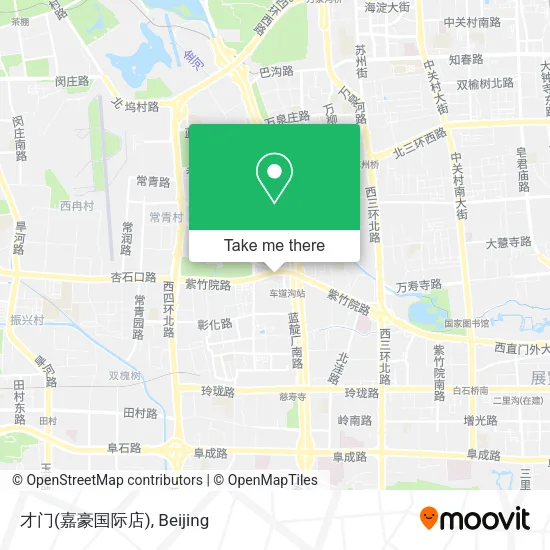 才门(嘉豪国际店) map