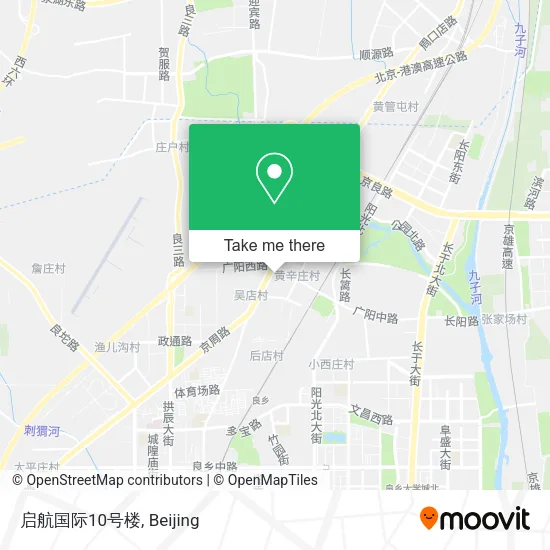 启航国际10号楼 map