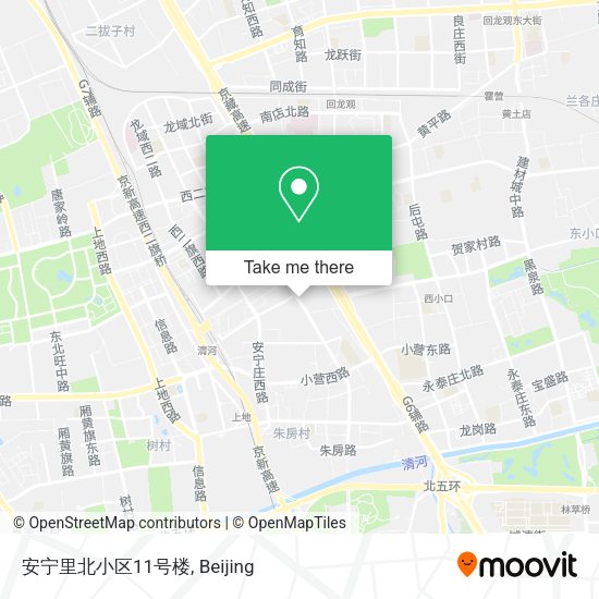 安宁里北小区11号楼 map