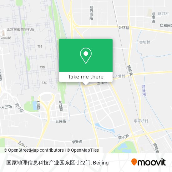 国家地理信息科技产业园东区-北2门 map