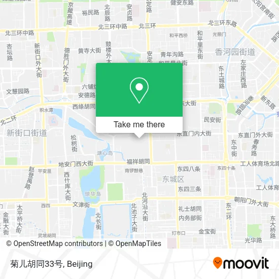 菊儿胡同33号 map