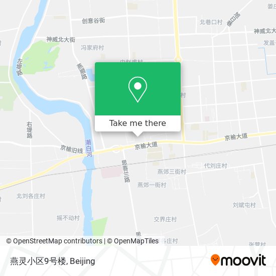 燕灵小区9号楼 map