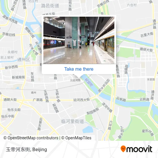玉带河东街 map