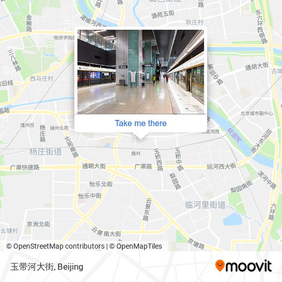 玉带河大街 map