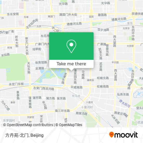 方丹苑-北门 map