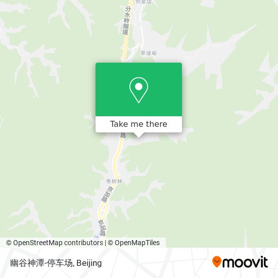 幽谷神潭-停车场 map