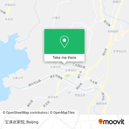 宝满农家院 map