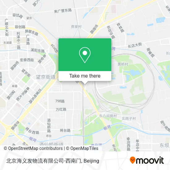 北京海义发物流有限公司-西南门 map