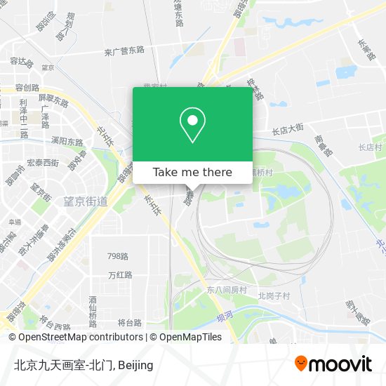 北京九天画室-北门 map