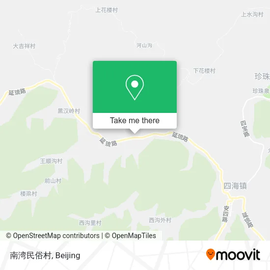 南湾民俗村 map