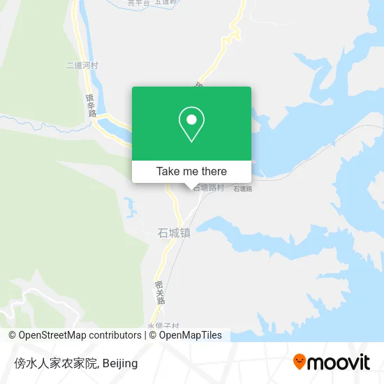 傍水人家农家院 map