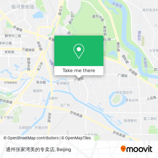 通州张家湾美的专卖店 map