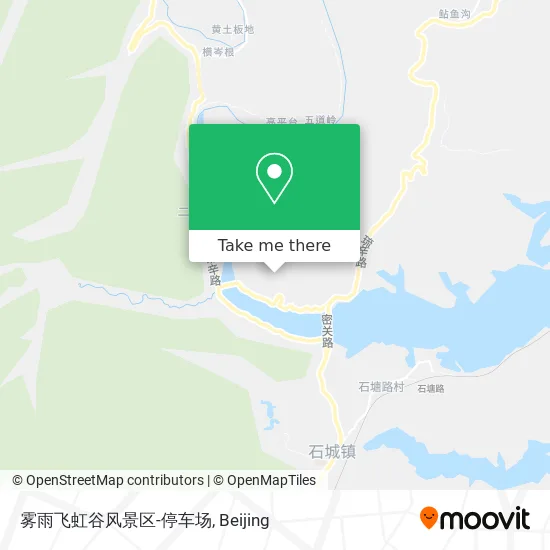 雾雨飞虹谷风景区-停车场 map